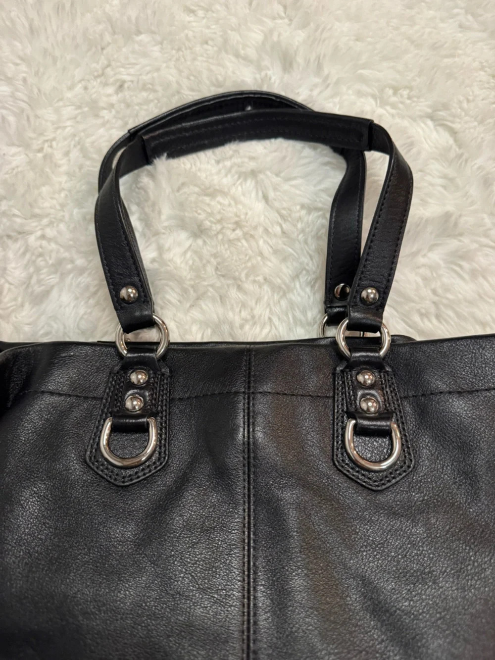 Coach Ashley Leather Satchel Carryall